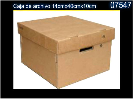 Imagen de CAJA ARCHIVO 40X36X26CM 9.25